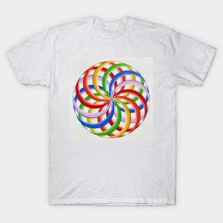 RAINBOW TORUS YANTRA T-Shirt